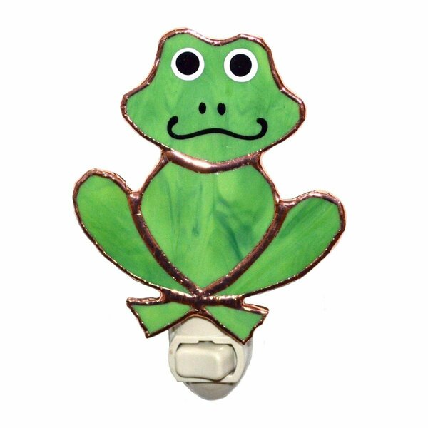 Gift Essentials Stained Glass Frog Nightlight GE320